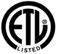 ETL Listed certification mark