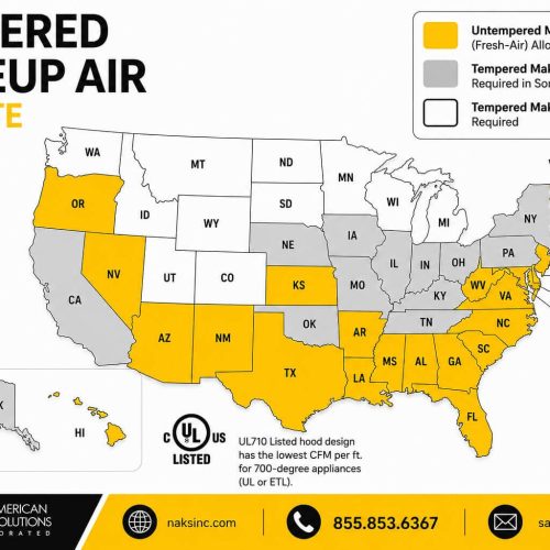 Tempered Makeup Air Requirements by State: A Reseller’s Specification Reference